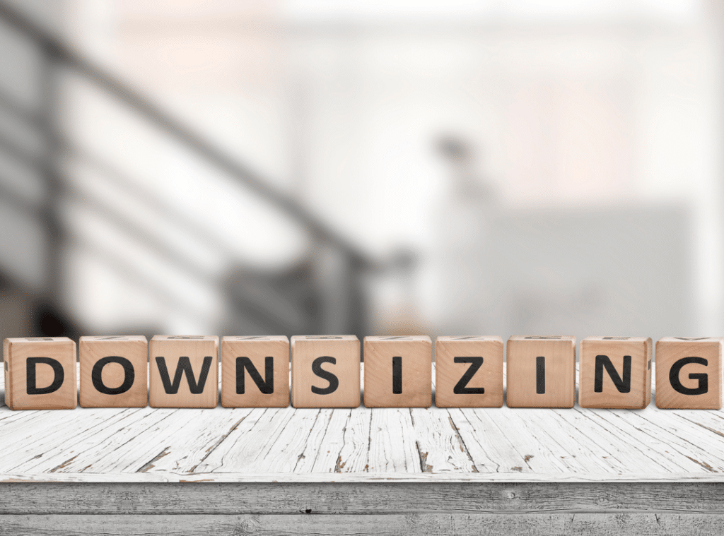 how to downsize your home